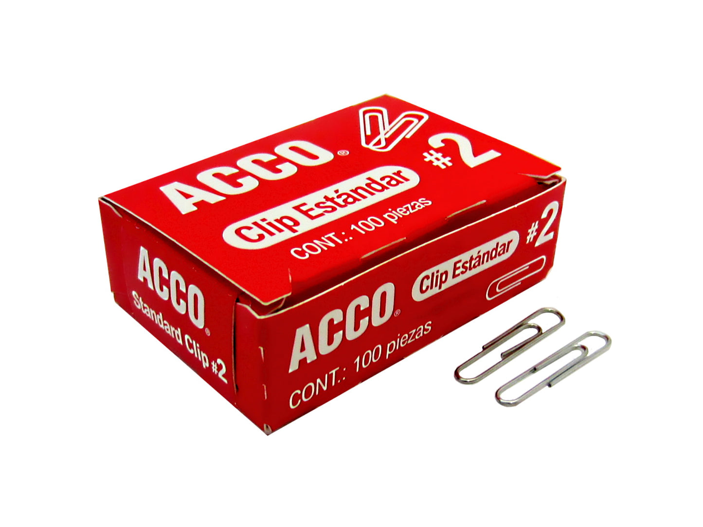 CLIP ACCO NO.2 100PZ