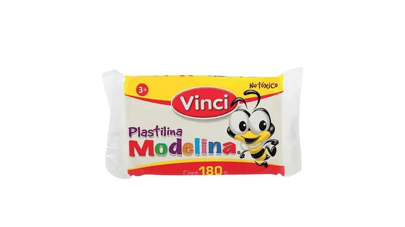 PLASTILINA BARRA BACO VINCI BLANCO