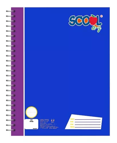 CUADERNO PROFESIONAL RAYAS SCOOL 100H