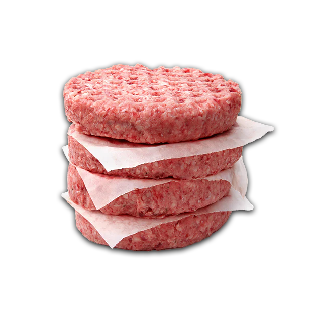CARNE PARA HAMBURGUESA CON 4