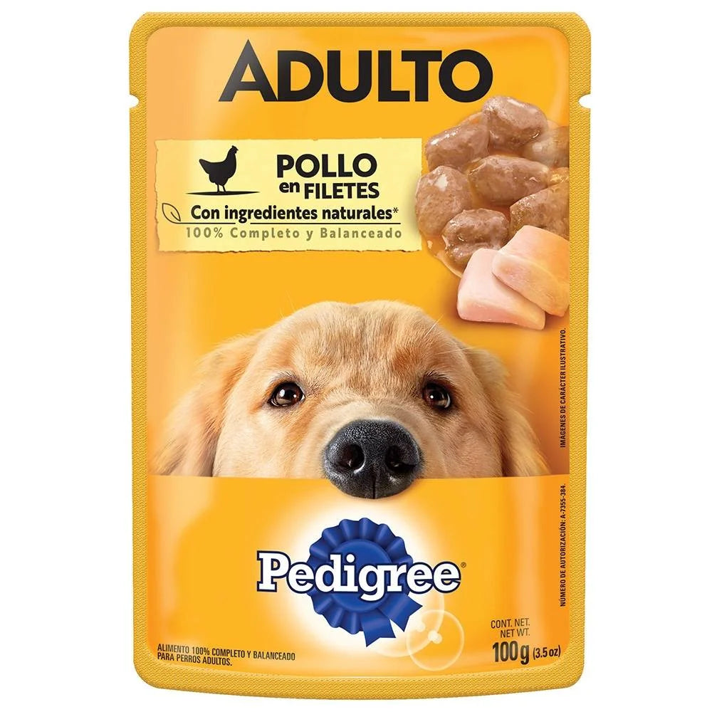 SOBRE PEDIGREE 100GR SOBRE PEDIGREE 100GR ADULTO POLLO
