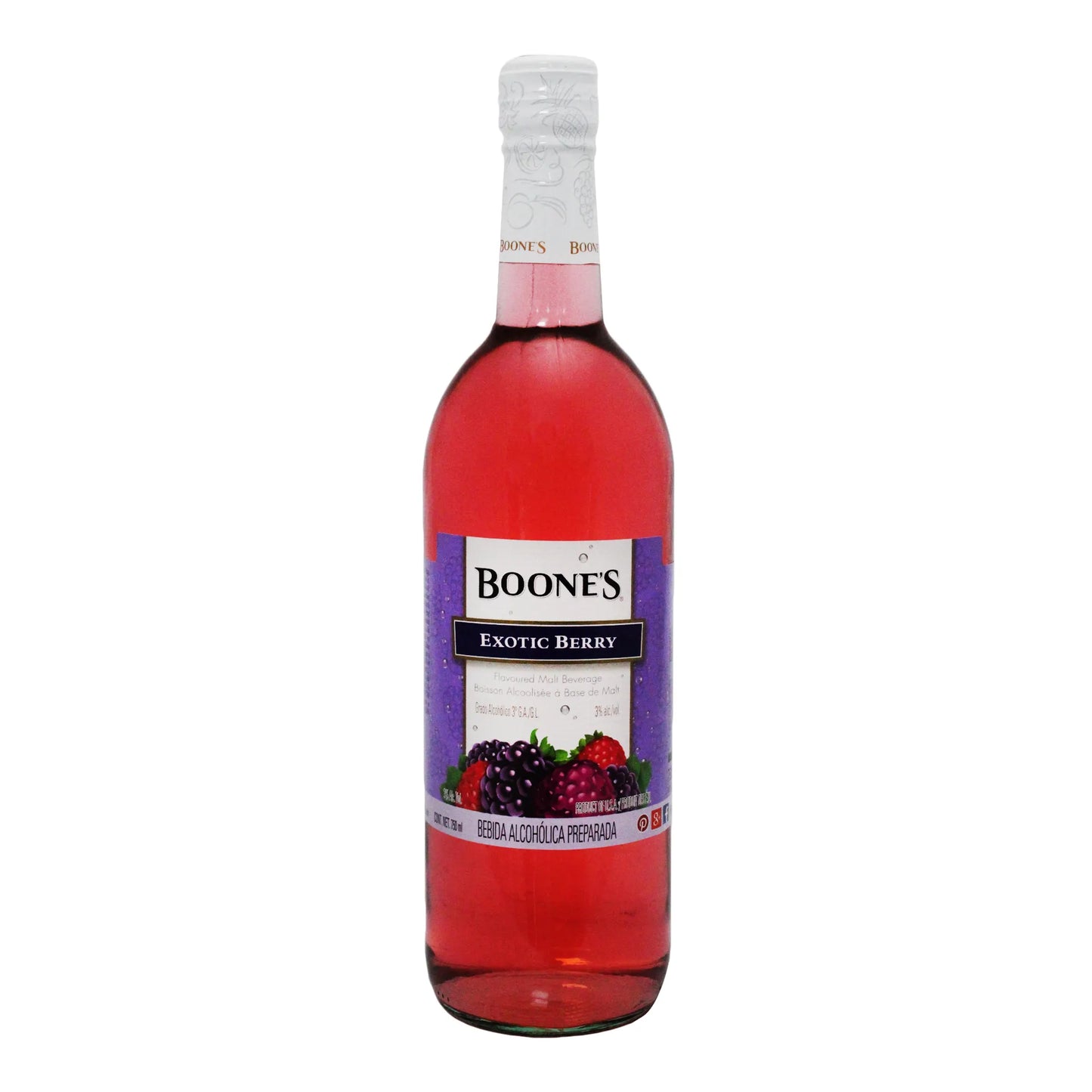 BOONES 750ML EXOTIC BERRY