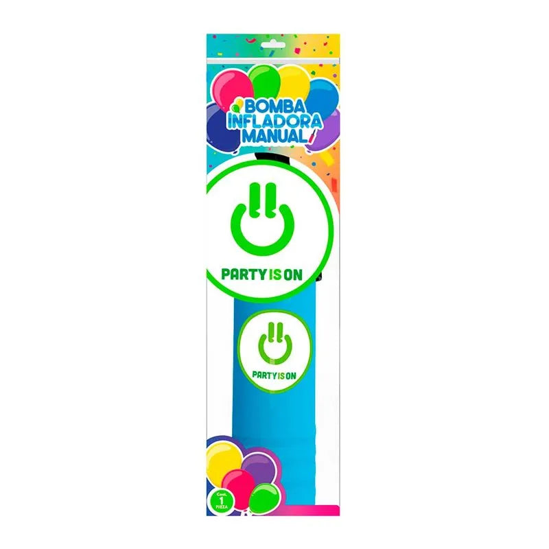 BOMBA INFLADORA PARTY IS ON GLOBOS