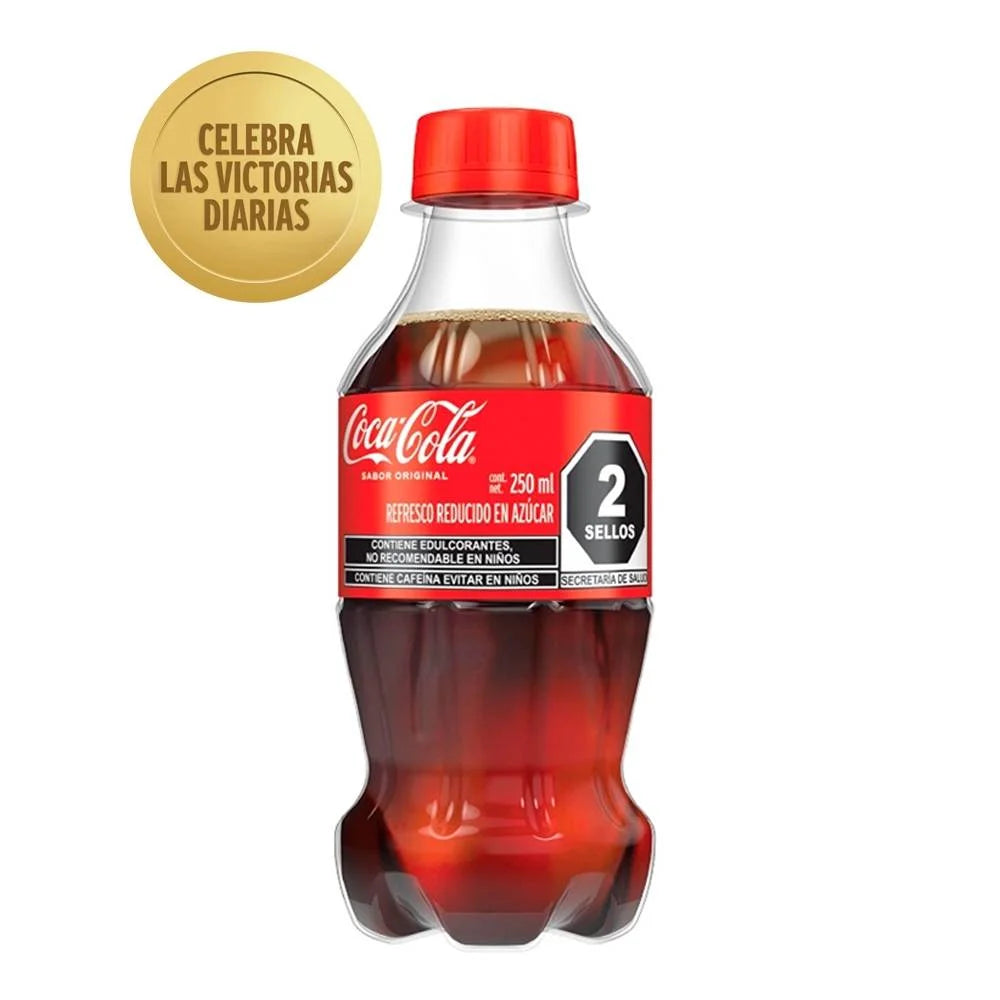 COCA COLA 250ML PLASTICO