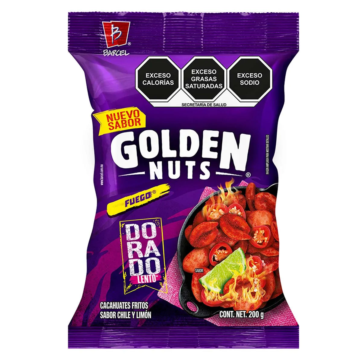 GOLDEN NUTS 110G FUEGO