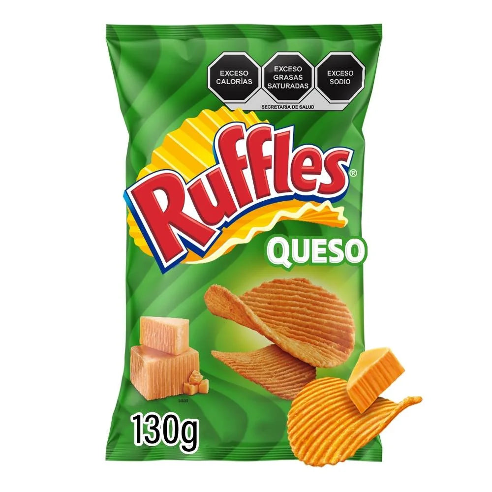 RUFFLES QUESO 130G