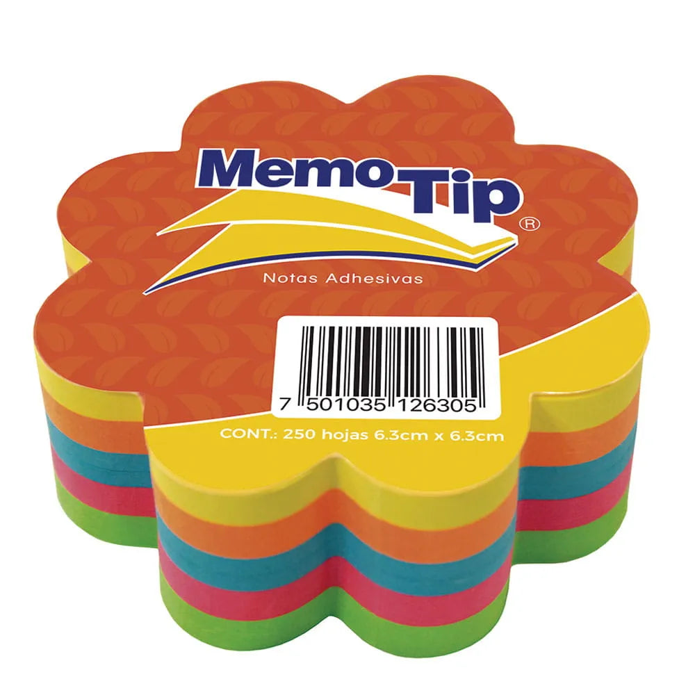 POST IT MEMOTIP "FLOR" CON 50