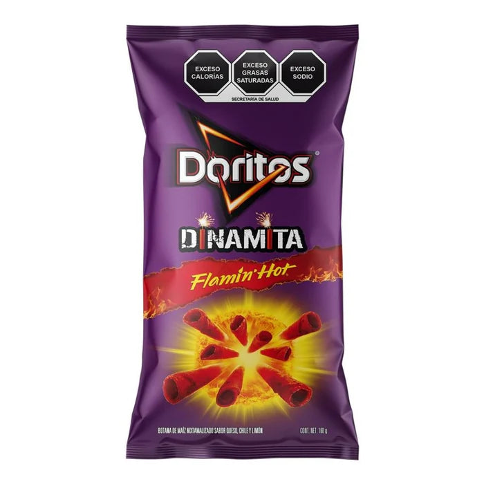 DORITOS DINAMITA FLAMIN´HOT 125G  BOLZAZA