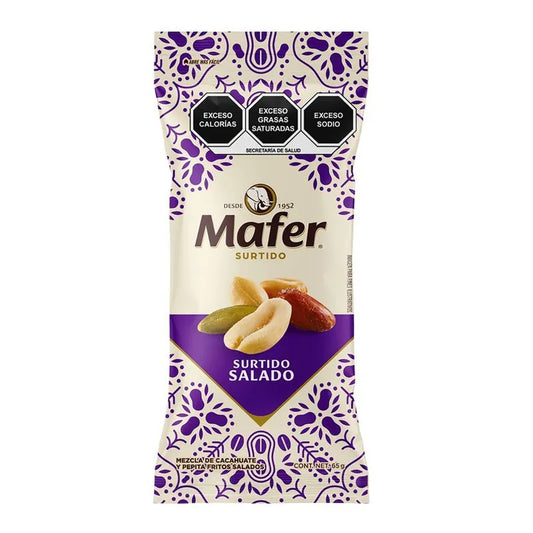 CACAHUATE MAFER 65G SALADO