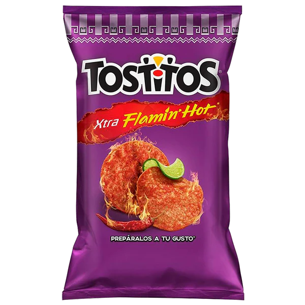 TOSTITOS XTRA FLAMIN HOT 110G