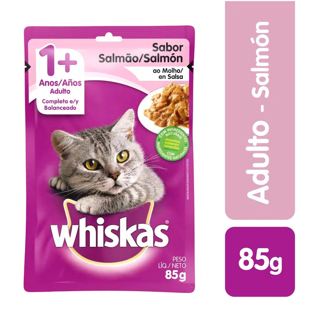 SOBRE WHISKAS 85GR SALMON
