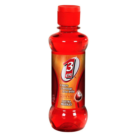 ACEITE ROJO PARA MUEBLES 3 EN 1 240ML