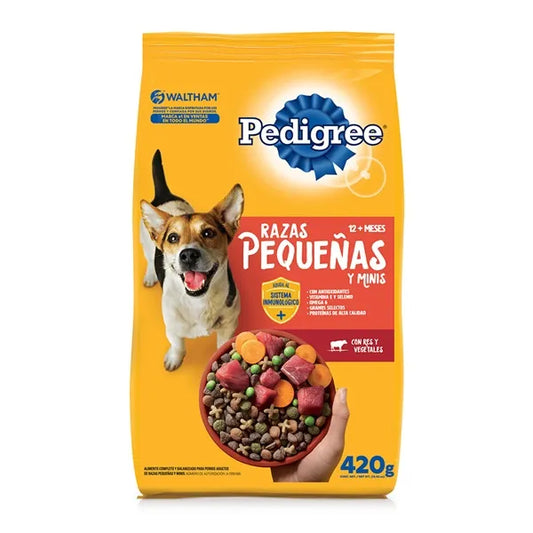 PEDIGREE RAZAS PEQUEÑAS 420G