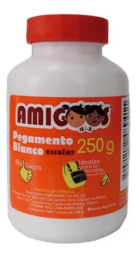 PEGAMENTO BLANCO AMIGOS 250G
