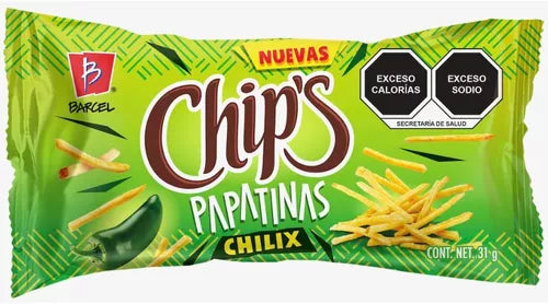 CHIPS PAPATINAS CHILIX 31G