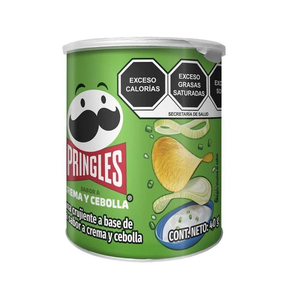 PRINGLES 37G CREMA Y CEBOLLA
