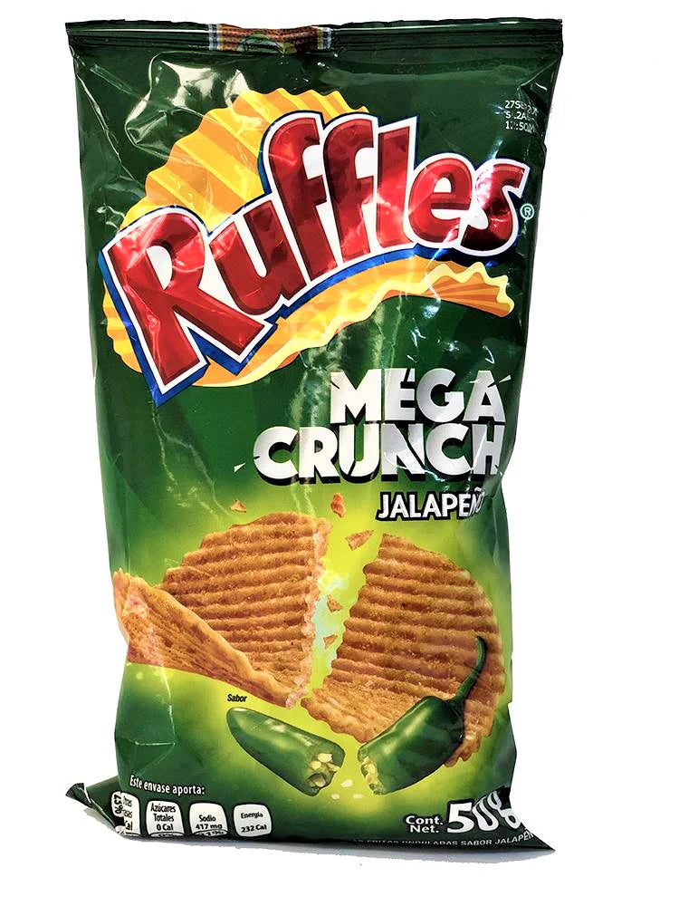 RUFFLES MEGA CRUCH 42G JALAPEÑO