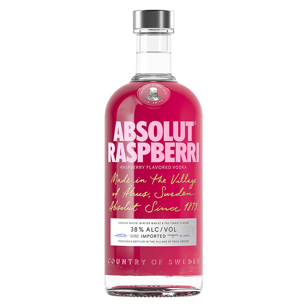 VODKA ABSOLUT RASPBERRY 750ML
