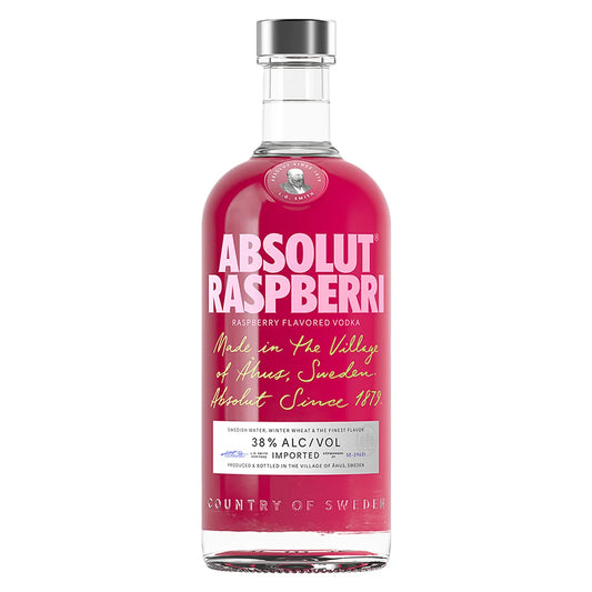 VODKA ABSOLUT RASPBERRY 750ML