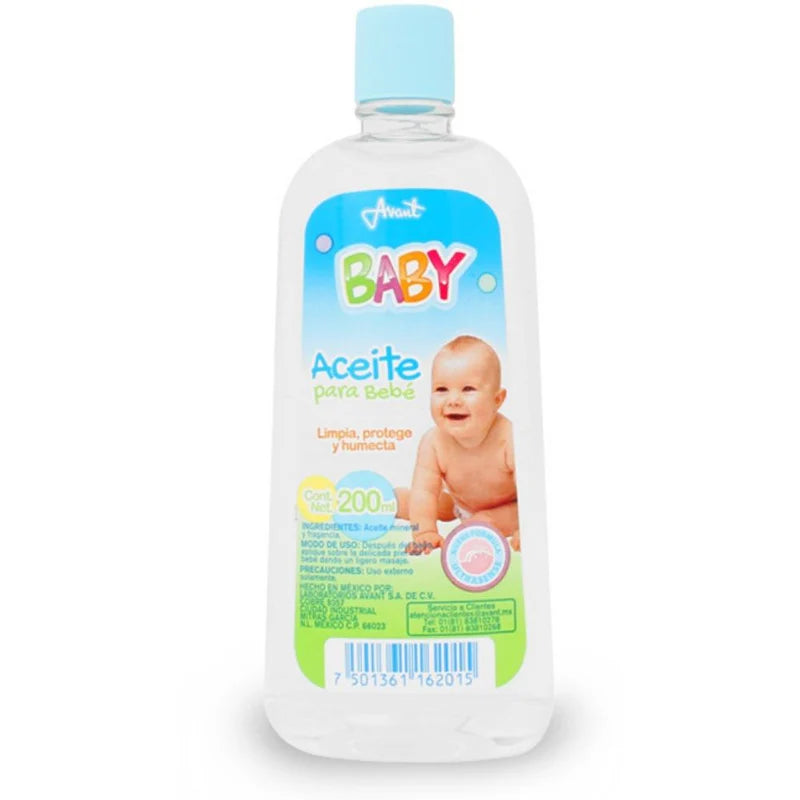 ACEITE BABY AZUL O ROSA 125ML