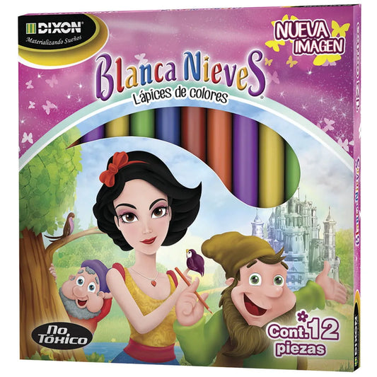 COLORES BLANCA NIEVES CORTOS 12P