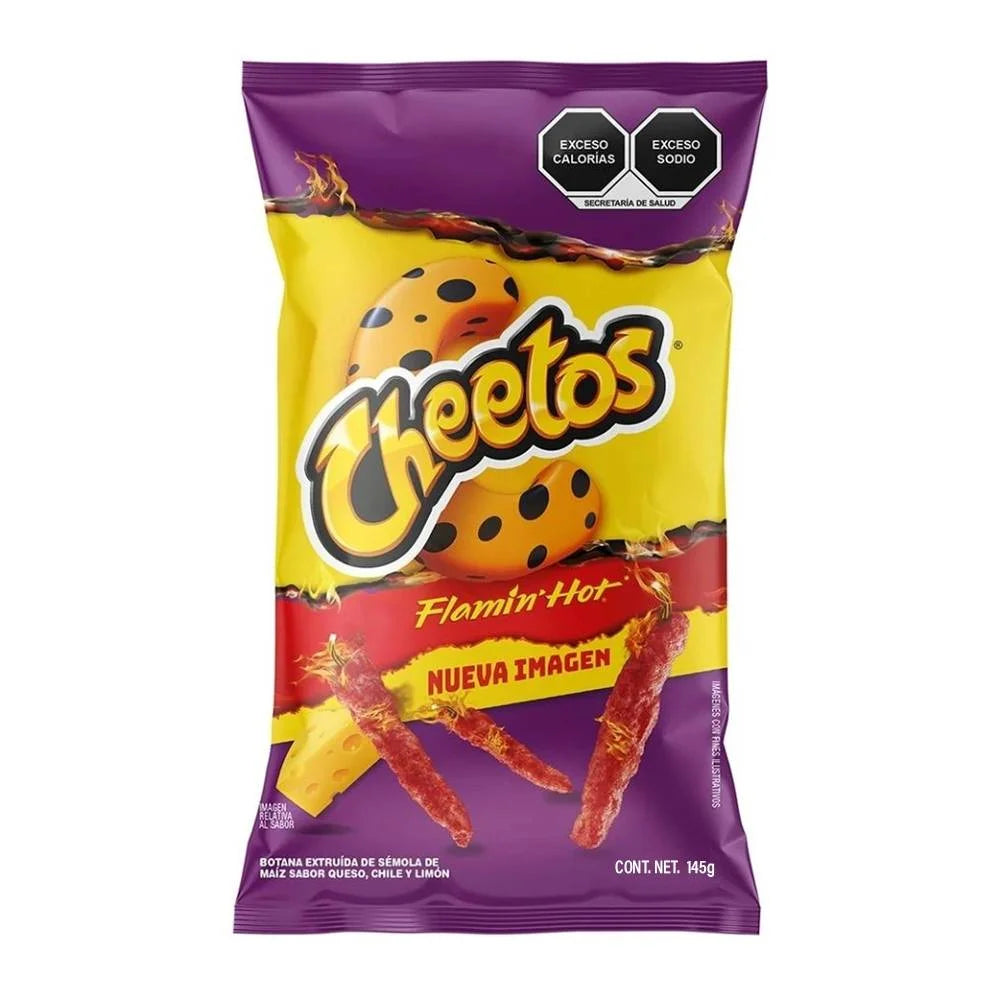 CHEETOS FLAMIN HOT 115G BOLZAZA