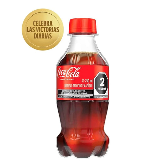 COCA COLA 250ML PLASTICO