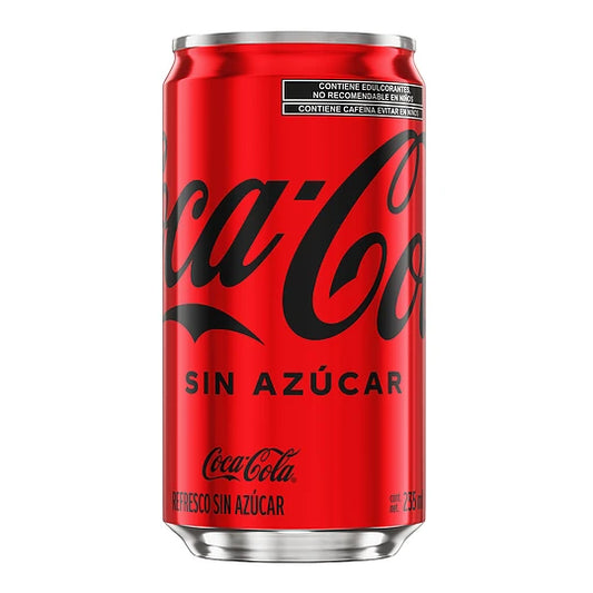 REFRESCO LATA COCA COLA SIN AZUCAR 235ML