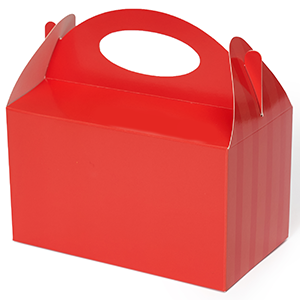 CAJA PARA REGALO COLORES ROJO