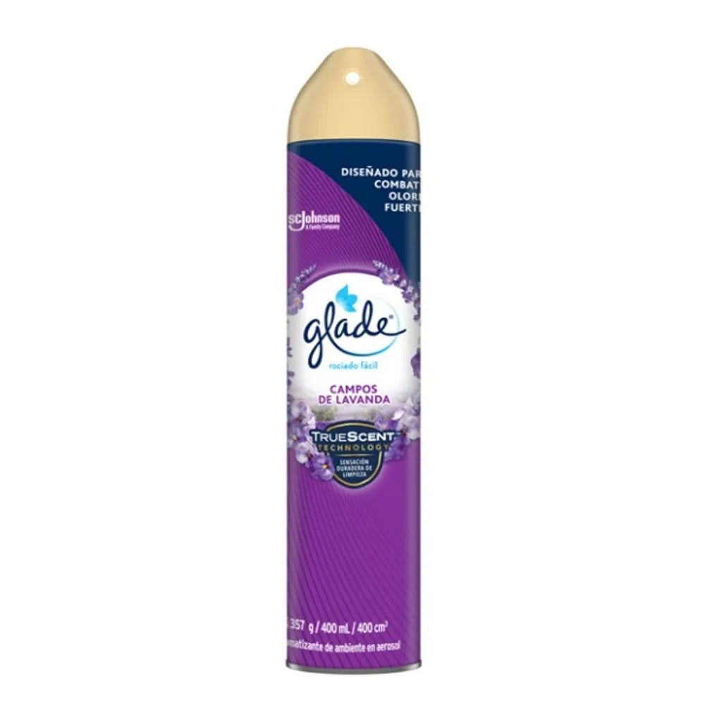 AROMATIZANTE GLADE 400ML CAMPOS DE LAVANDA