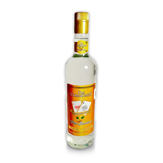 LICOR DE AGAVE DOS CORAZONES 1L MANGO