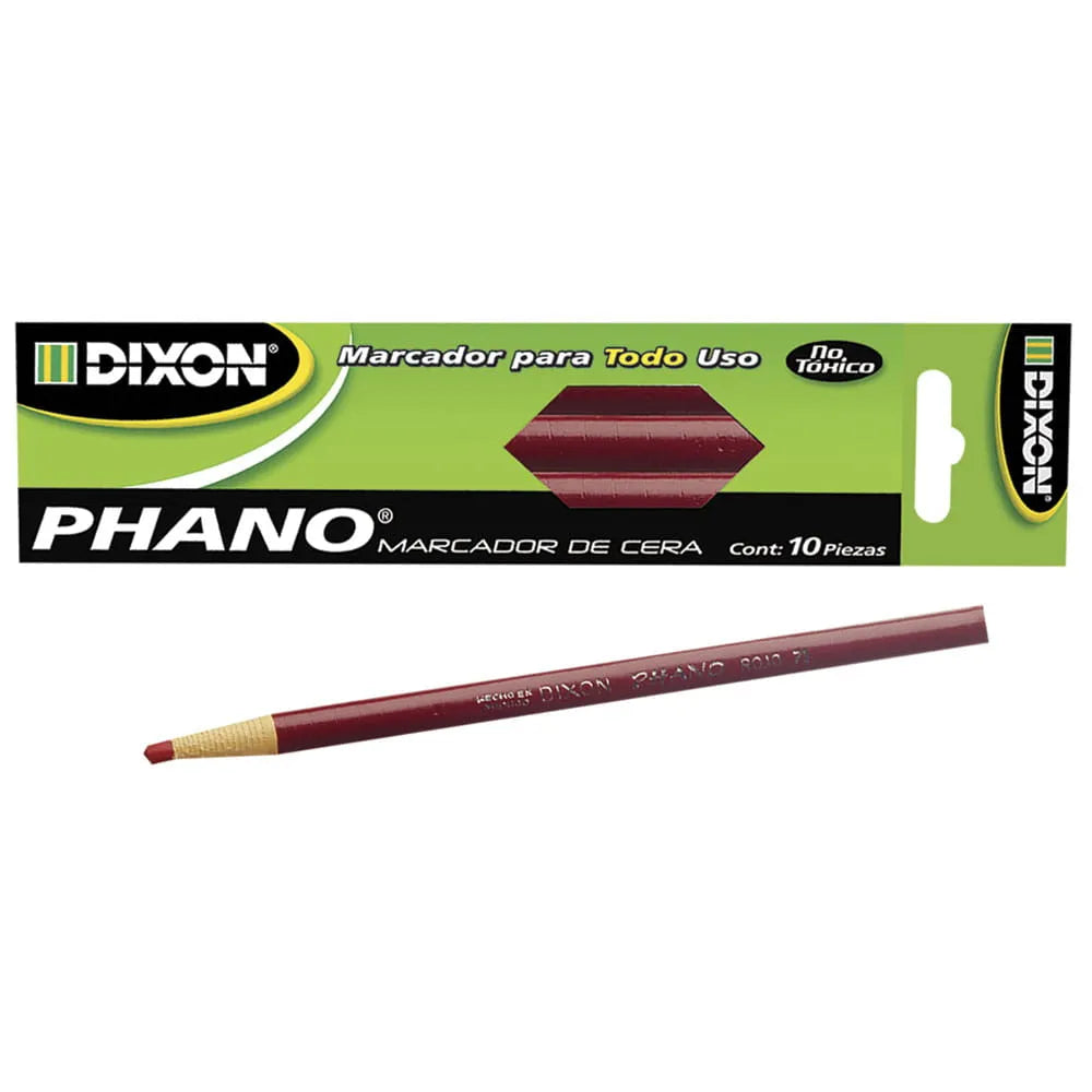 MARCADOR PHANO DE CERA ROJO 239