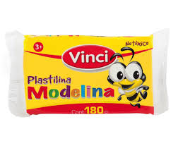 PLASTILINA AMARILLA VINCI BARRA 1955