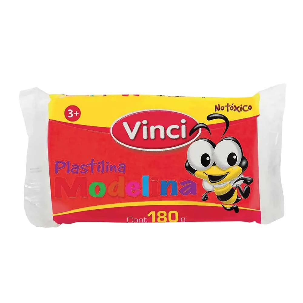 PLASTILINA ROJA VINCI BARRA 1958
