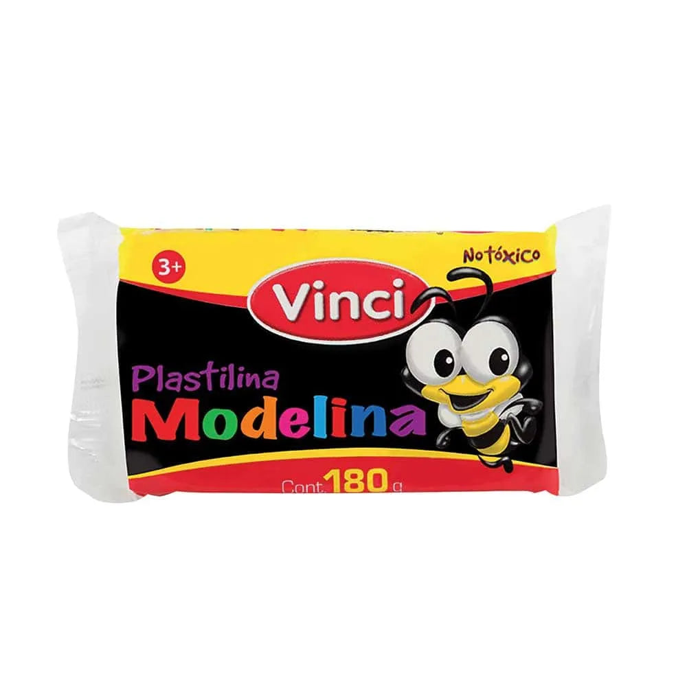 PLASTILINA NEGRA VINCI BARRA 1997