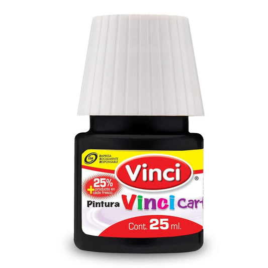 PINTURA BACO / VINCI 20ML NEGRO BUJIA